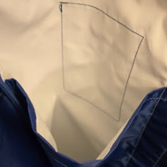 Real Bad Man Shroomer Large Tote Bag-Blue - Picture 7 of 8